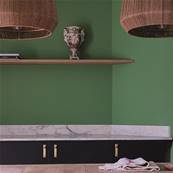Farrow & Ball - Estate Eggshell - Peinture Satinée - NHM W53 Emerald Green - 2,5 L